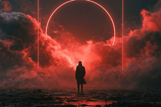 design stunning album cover artwork single