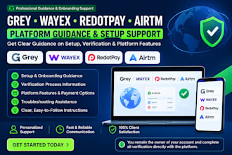 do custom verified grey, airtm, wayex, redotpay bank