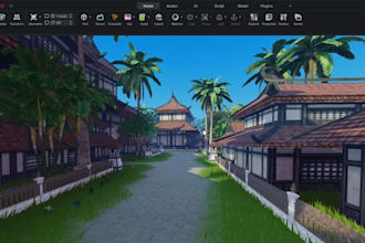 do roblox map, assets and terrain environment