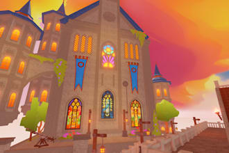 design high quality custom roblox map and environment design