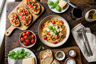 design a modern restaurant website with menu and reservations