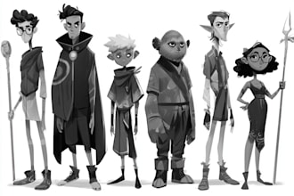design characters concept art