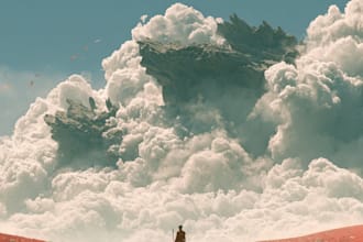design fantasy album cover art for spotify and streaming