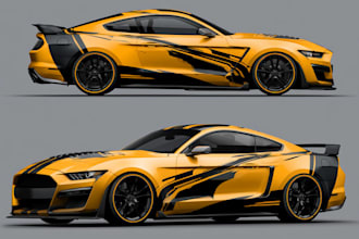design a custom car wrap for your vehicle