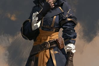 draw your dnd rpg character
