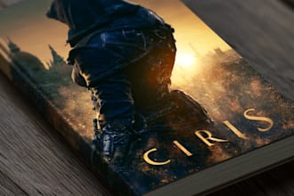 do modern book cover design, ebook cover and kindle cover