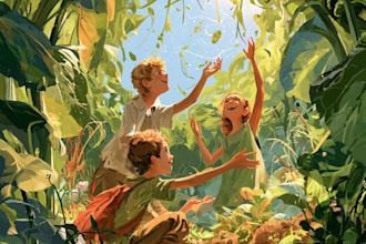 illustrate children story book illustration and children