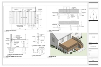 do deck permit drawings, patio, pergola, porch plans and city permit drawing