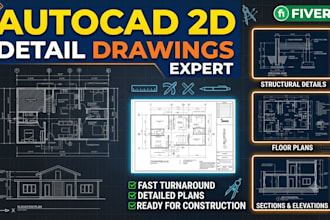 draw autocad 2d master plan, site plan and landscape design