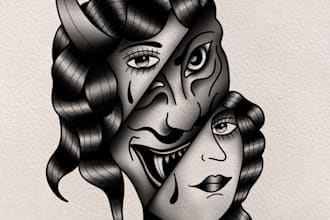 do traditional and neotrad tattoo flash for ur next tattoo or design