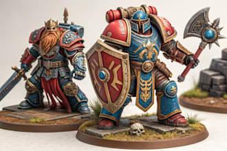 paint your warhammer miniatures