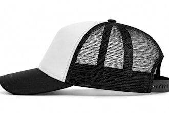 create dad hat, baseball hat, trucker hat, badges, patches, and snapback