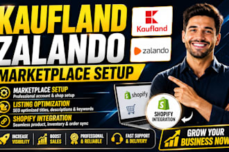 do kaufland zalando marketplace setup listing optimization shopify integration