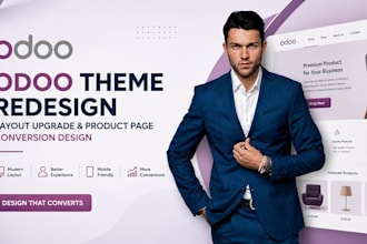 odoo theme redesign odoo layout upgrade and product page conversion design