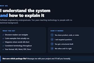 write technical documentation, API docs, and user guides