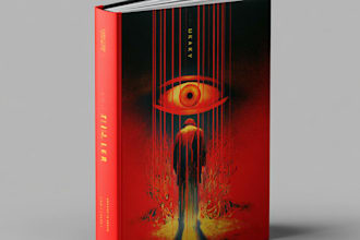 do fantasy book cover, thriller book cover design