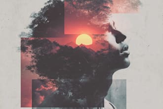 design album cover art or single cover artwork