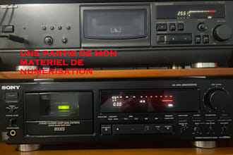 digitize, clean, restore and master audio recordings