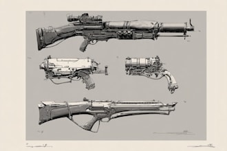 create unique fantasy weapon designs