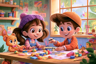 design your children book for print and ebook