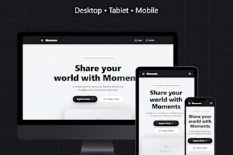 build a responsive modern website