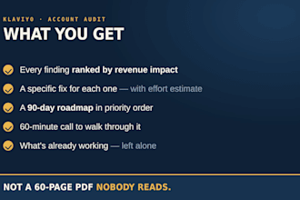 audit your klaviyo account and enhance your email strategy