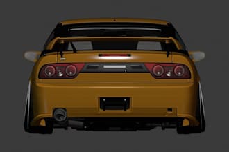 3d body kit ,front fender and bumper design for your car