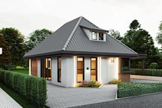 3d architecture models interior rendering and exterior design virtual staging