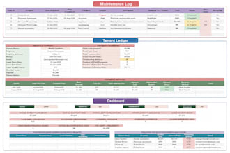 send you a rental property spreadsheet in excel or google sheets