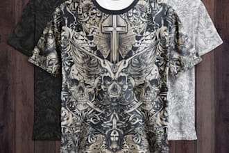 design modern christian streetwear t shirts
