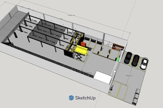 design custom studio condo layouts and loft bed 3d models in sketchup