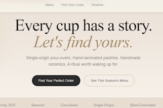 design a luxury wix website for your business