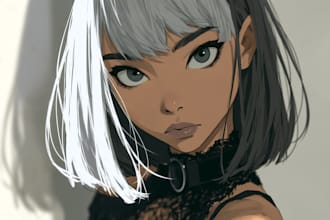 do an anime or comic character