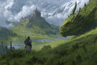 make awesome fantasy illustration