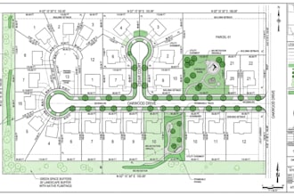 draft site plan, lot split, plat, parcel map and subdivision layout in autocad