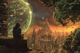 design sci fi illustration and sci fi sci fi illustration
