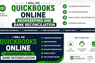 do quickbooks online bookkeeping and bank reconciliation