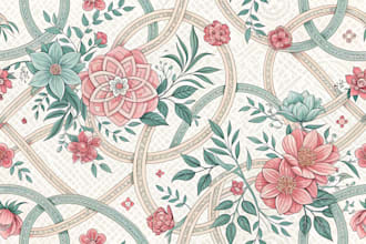 design unique seamless pattern for textile fabric prints