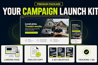 build a lead generation landing page for your local service business