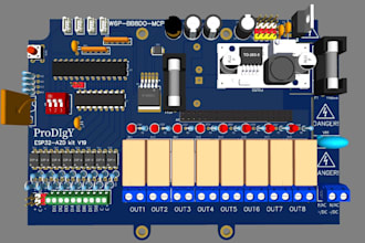 develop electronic products, esp32 smart devices and stm32 sensor instruments