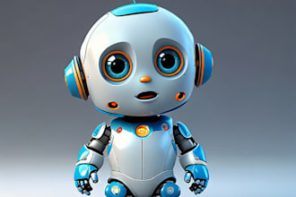 design a consistent ai character or brand mascot