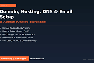 setup google workspace gsuite with domain dns and business email