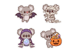 draw simple cute 2d vector cartoon