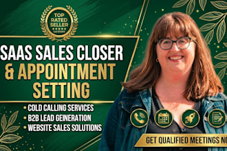 do saas appointment setting website cold caller b2b sales closer lead generation