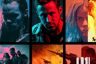 design a professional cinematic movie poster for film