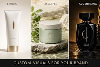 create realistic ai product photography for beauty and skincare brands