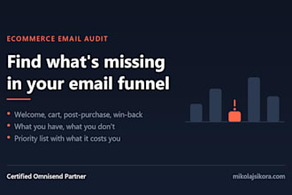 set up your omnisend welcome and abandoned cart flows for shopify