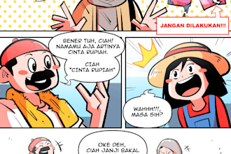 draw comic strip for you