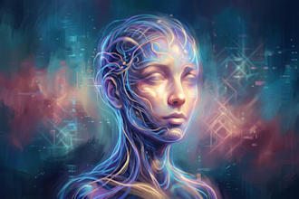 draw or paint artistic portrait of you