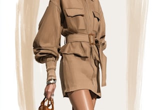 sketch a fashion illustration